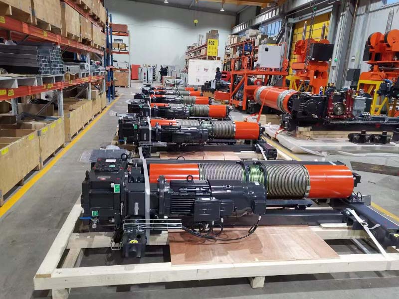 欧式卷扬机小车